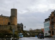 Stadsmuur met Toren te Mayen, Duitsland